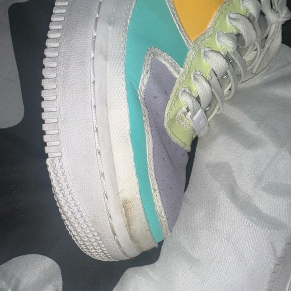Sz 8 Nike Air Force 1 '07 Premium "Pastel Reveal Sneakers - Picture 5 of 6